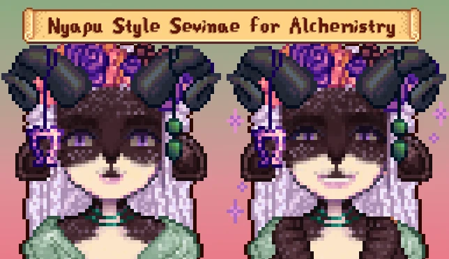 Nyapu 风格 Sevinae, 适用于 Alchemistry