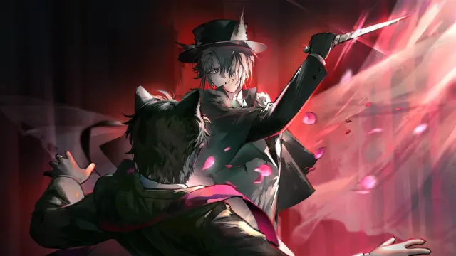 以下是《明日方舟》中 Phantom (Tragodia) 的英语内容的逐行翻译：

<Details>
<Text content>
Phantom (Tragodia)  
A mysteriou