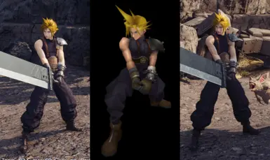 OG Cloud 的 PSX(重新配色服装 x 发型)