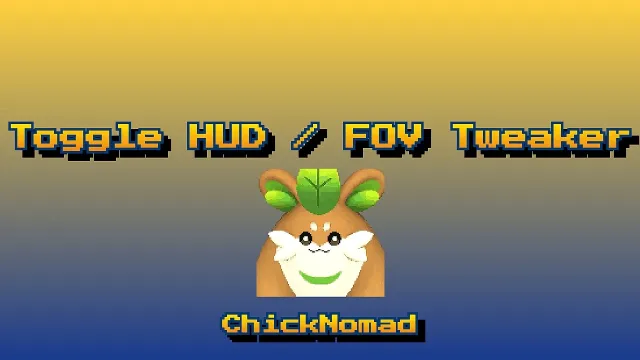 切换HUD和FOV调整器