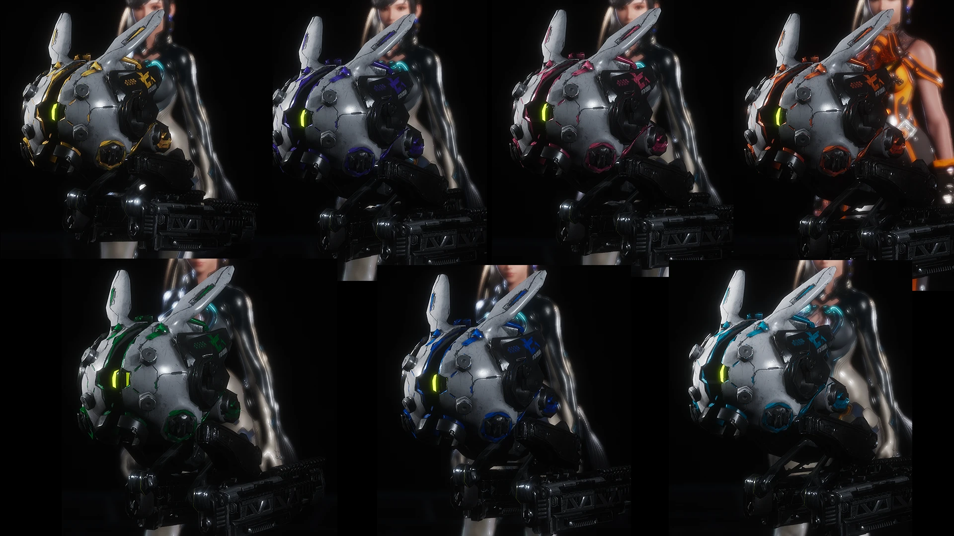 Lop Bunny Drone 重新着色
