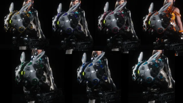 Lop Bunny Drone 重新着色