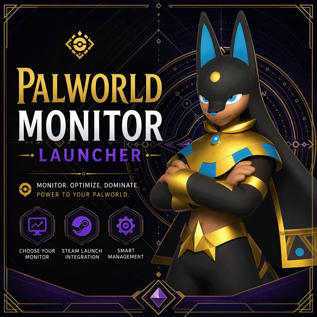 Palworld 监控启动器 (Steam)