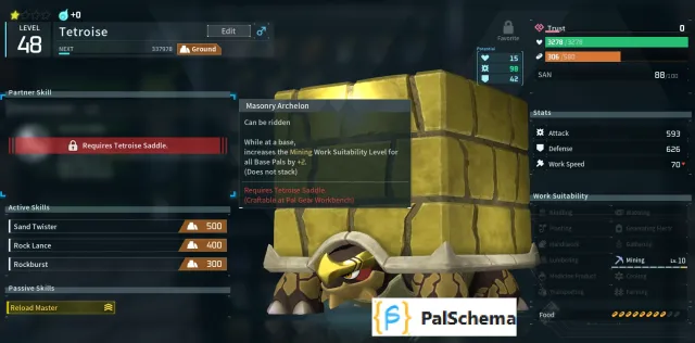 龟龟伙伴技能增益 (PalSchema)