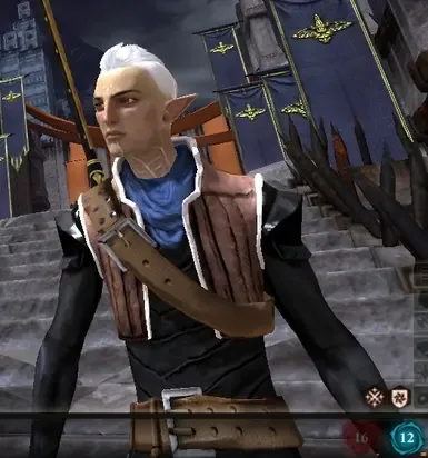 Fenris Blue Wraith Armour - 服装替换器