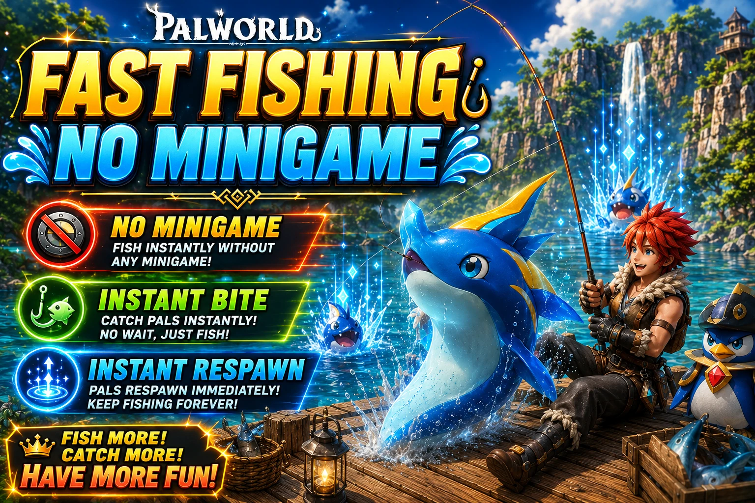 Fast_Fishing - 急速钓鱼 模组截图