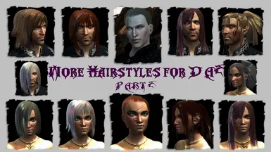 更多发型 for DA2 第2部分