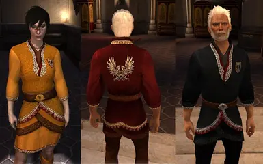 黑色与金色和红色衣服之家