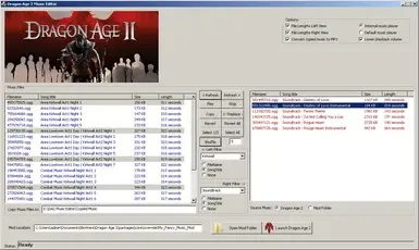 Dragon Age 2 音乐编辑器