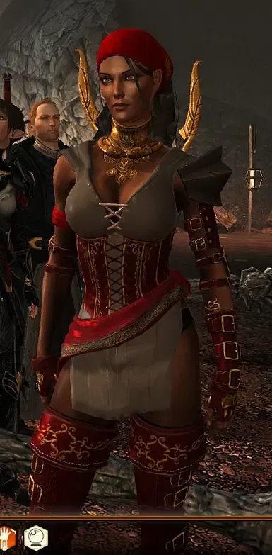 Anders, Isabela, Merrill, Varric 以及 Bartrand 的头模