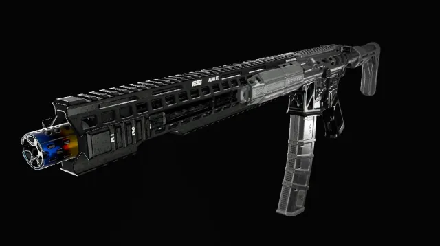 CODMW 守卫武器 AR-15 AR-61 嫩化器