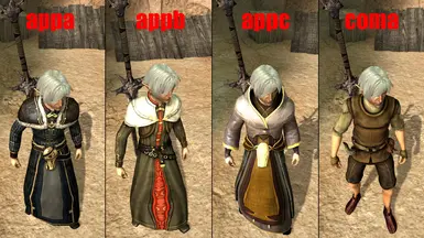 Fenris 精灵男性服装
