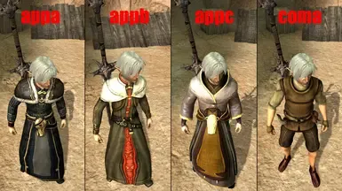 Fenris 精灵男性服装