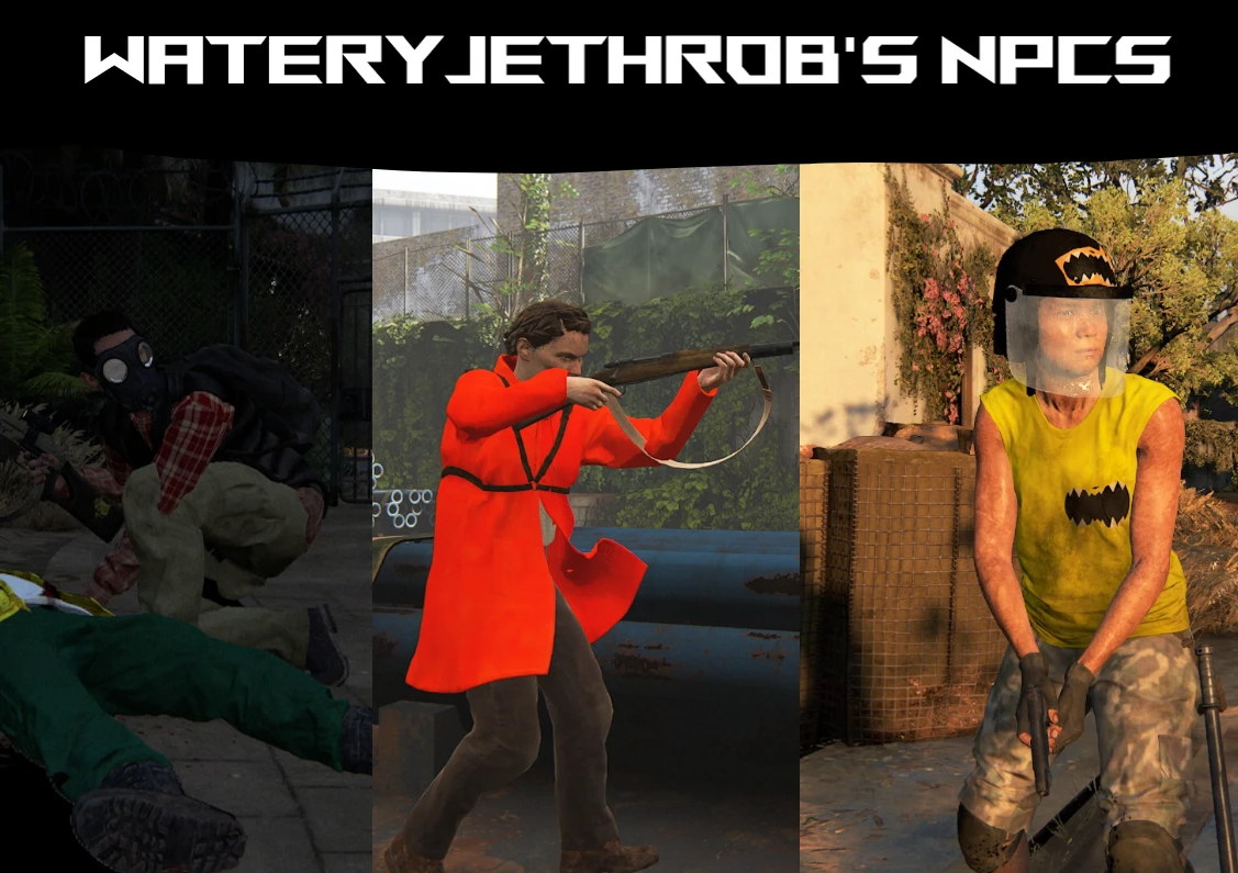 WateryJethrob 的 NPC 纹理服装和模型变更