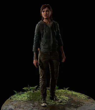 Ellie 最后通牒连帽衫 - 完成的纹身