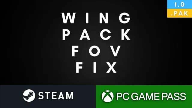 Wing Pack FOV Fix