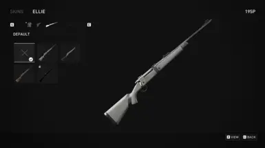 将艾莉的默认武器替换为皮肤