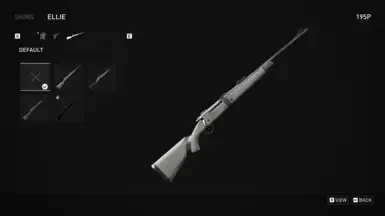 将艾莉的默认武器替换为皮肤