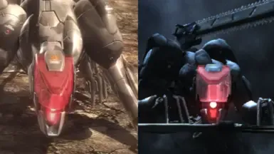 降低Blade Wolf的面部发光