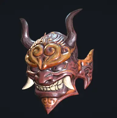 oni mask for sam -> 萨姆的鬼面具