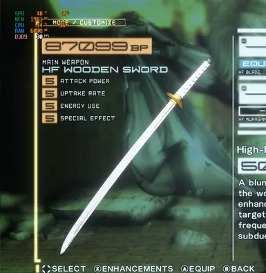yakuza katana for wooden sword