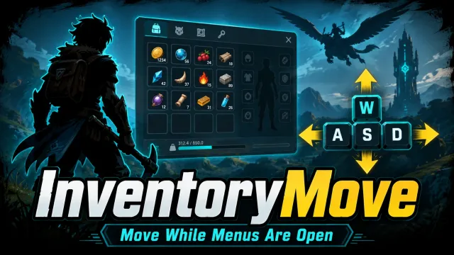 InventoryMove - 在菜单打开时移动
