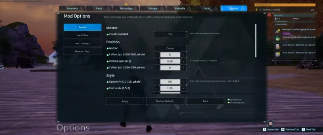 DarnMenu