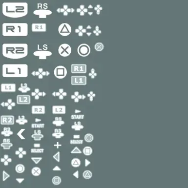 MGR 复仇崛起 - Dualshock 3 界面模组