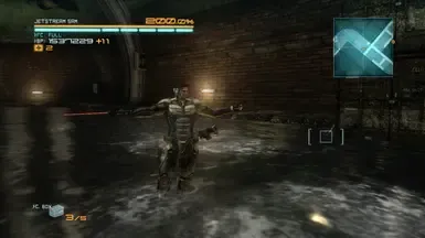 HUD 上的 Jetstream Sam 和 Minuano over Sam