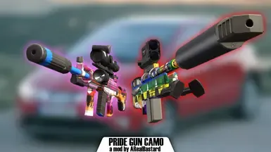 杂种懒惰的PRIDE武器 - 枪械迷彩