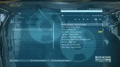 MGS V 更多来自70、80、90年代的歌曲