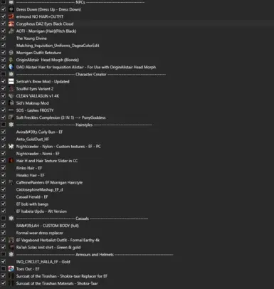 Mod Caterogy Separators For Frosty Mod Manager 的翻译如下:
Mod 类别分隔符(用于 Frosty Mod Manager)