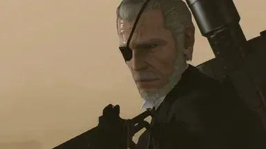 MGS4 大首领 头部
