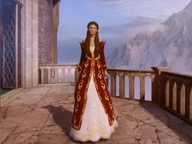 Assorted Frosty Dress Retextures - Bride Empress Orlesian Heathwind