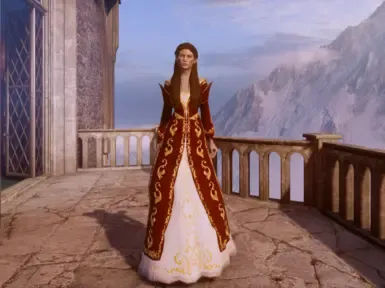 Assorted Frosty Dress Retextures - Bride Empress Orlesian Heathwind