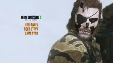 MGS3 万圣节虎斑迷彩包