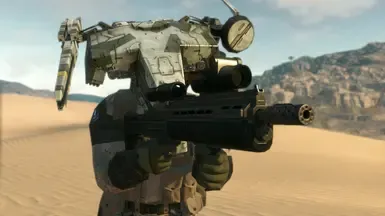 MGO3 霸王龙头部（用于DD士兵）。