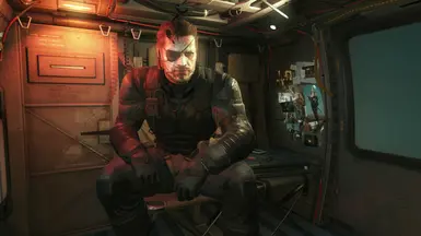 Venom Snake Ash Face