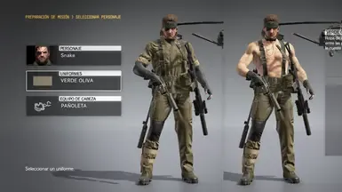 Naked Snake MGS3 Camo Pack v3.1 (56 种迷彩)