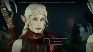 Elyria Lavellan - 女性精灵滑块