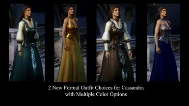 Cassandra 的正式服装替换模组