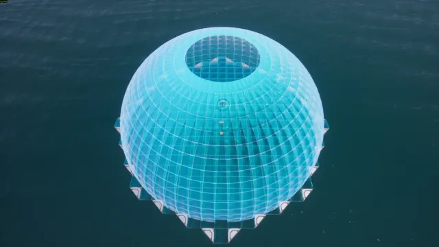 玻璃结构水特效