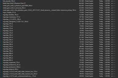 Cheat Engine表格集合