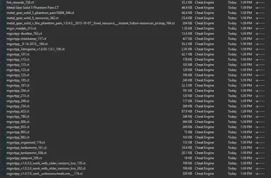 Cheat Engine表格集合