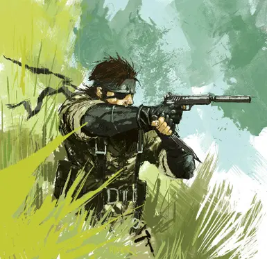 赤裸的“Big Boss”蛇语音重制