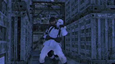 MGS4 固体蛇 - 面孔