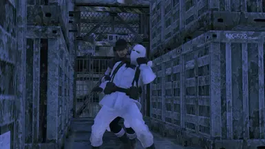 MGS4 固体蛇 - 面孔
