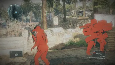 MGO3 的鬼影视觉护目镜