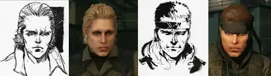 固体蛇和液体蛇（MGS1）- 克里斯托弗·沃肯