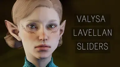 Valysa Lavellan 滑条